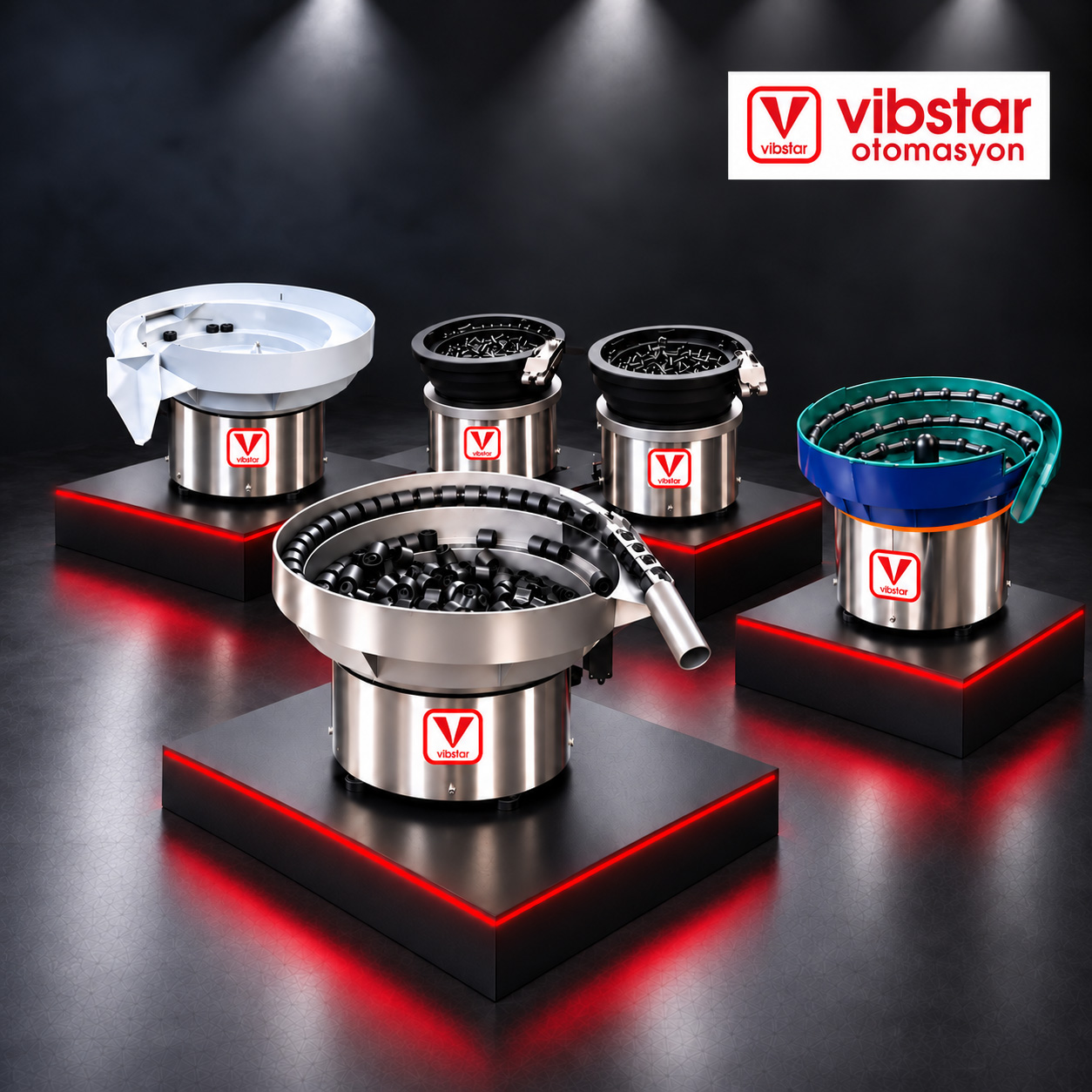 VİBSTAR stantlı dairesel besleme istasyonu
